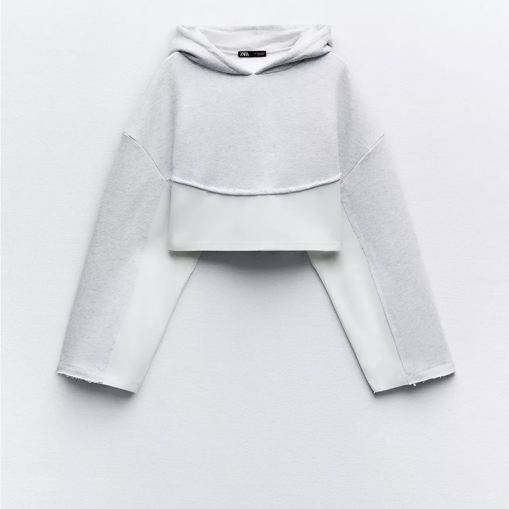 Zara Light Gray Sweatshirt